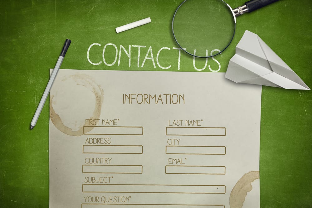 contact form
